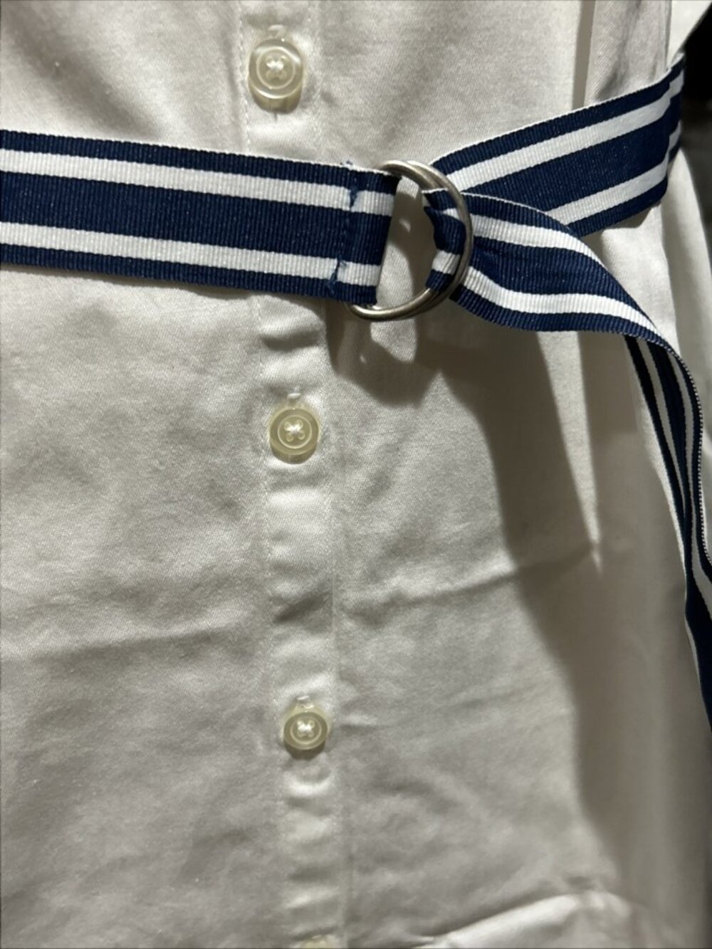 New Disney Store Mickey Minnie Shirt Dress Windy Day XXL Embroidered White - Picture 5 of 15